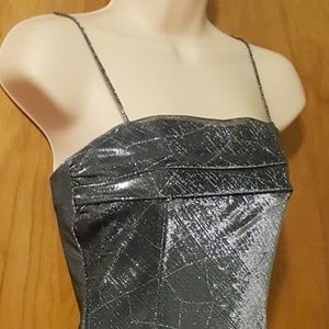 Full length Metalic Dress